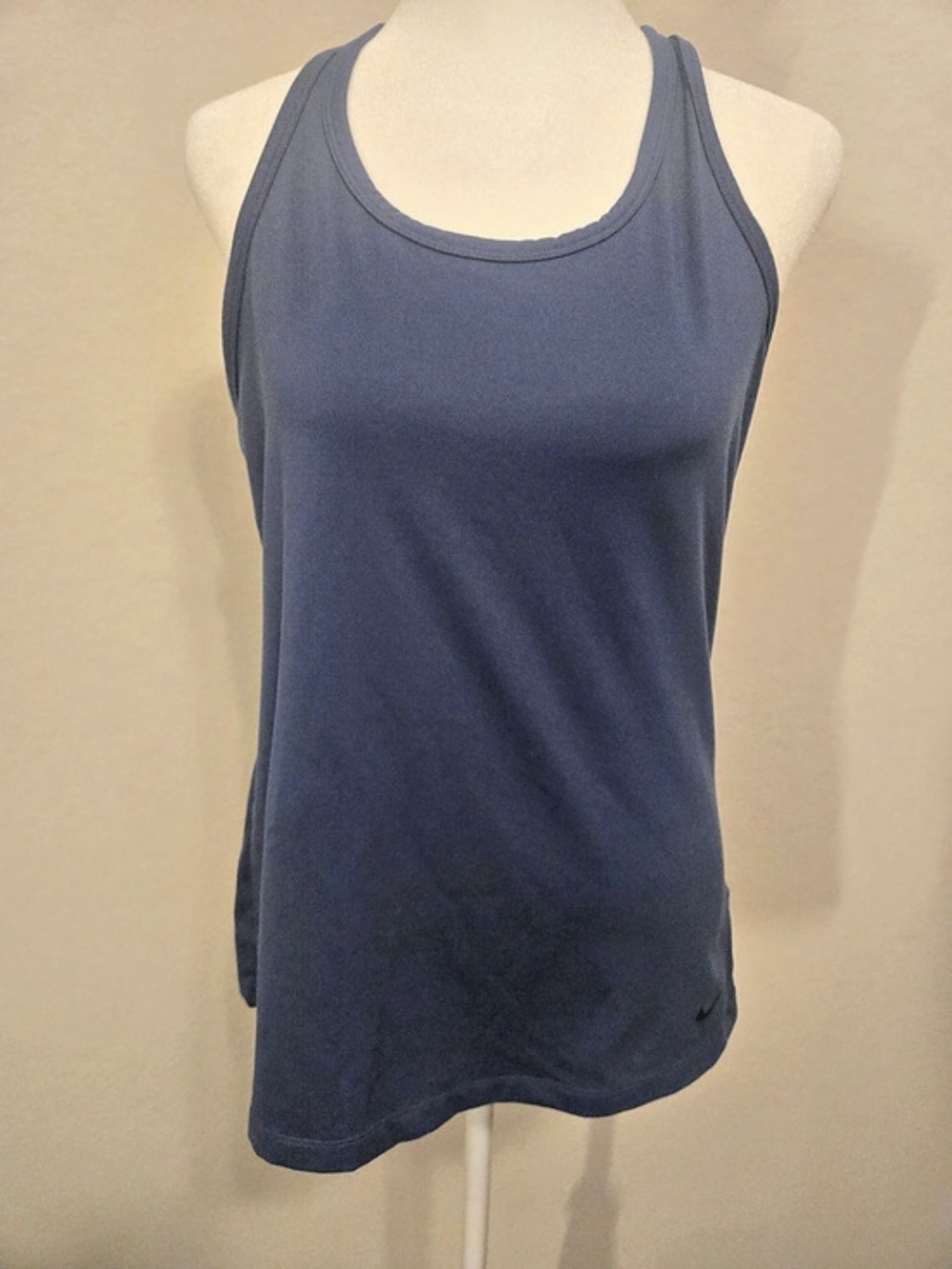 Nike Dri-FIT tank top Women's Racerback Tank Blue Large